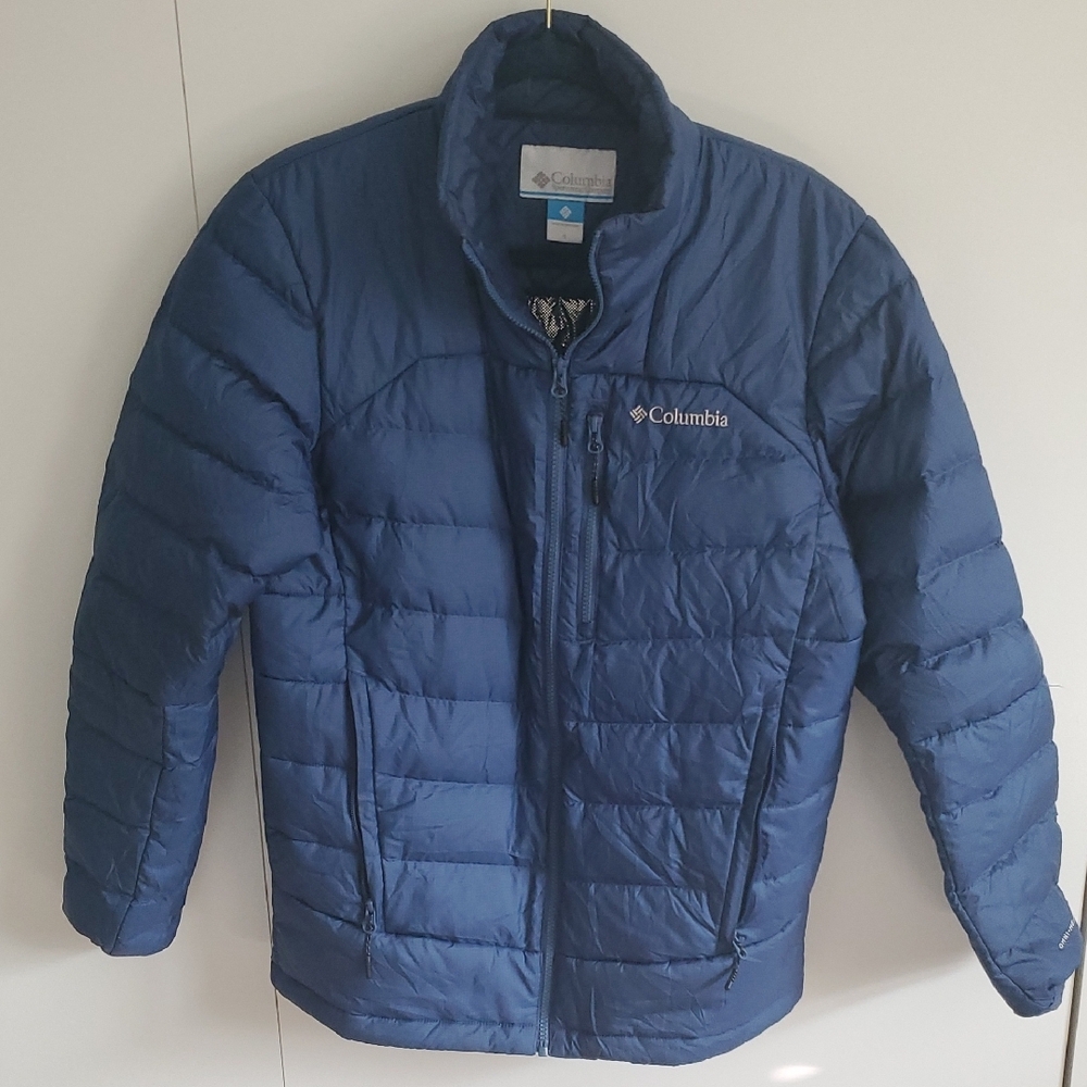 Columbia Navy Insulated Puffer Coat